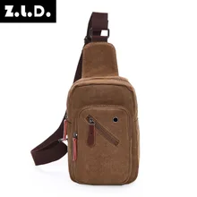 Холст Грудь Сумки мужские Многофункциональный плеча Курьерские сумки Винтаж мини груди пакет слинг Crossbody Дорожная сумка Мужская 8659-29