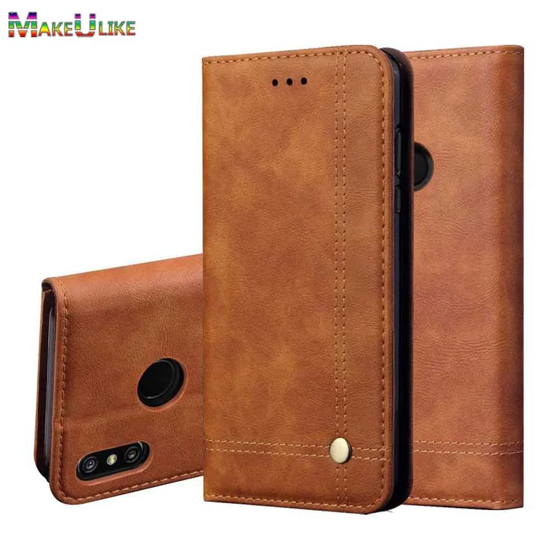 

MAKEULIKE Flip Case For Xiaomi Mi 8 SE Wallet Case Adsorption PU Leather Phone Bag Cases for Xiaomi Mi 8 SE Cover