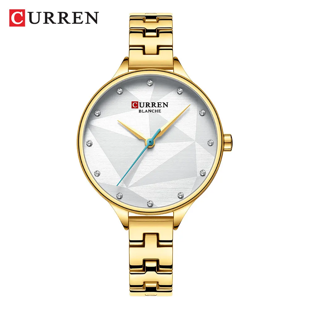 

2019 Women Fashion Watch CURREN Luxury Quartz Watches Women Casual Simple Ladies Clock Female Wristwatch Stainless Steel Watch