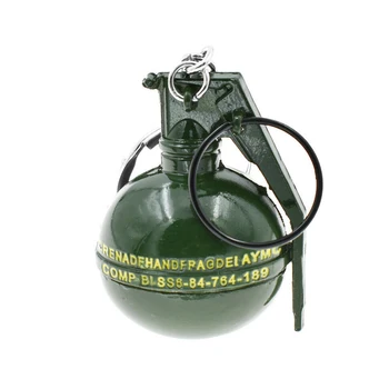 

2pcs Game Grenades Shaped Model Keyring Alloy Keychain Pendant Souvenir Charm Fans Gift