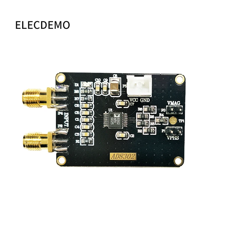 AD8302 module Amplitude Phase Detection Module to 2.7GHz RF/IF Phase Detector Function demo board AD8302 module Amplitude Phase Detection Module to 2.7GHz RF/IF Phase Detector Function demo board