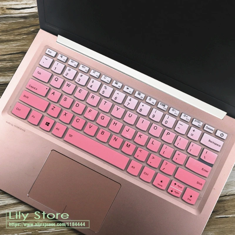 Чехол для клавиатуры lenovo Ideapad Yoga 520-14IKB YOGA520-14IKB FLEX5-14 YOGA 520-14 320S-15IKB 120-14 - Цвет: fadapink