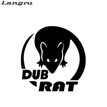 

Langru Dub Rat Fashion Animal Vinyl Decal Car Sticker Car-styling Accessories Decorative Jdm