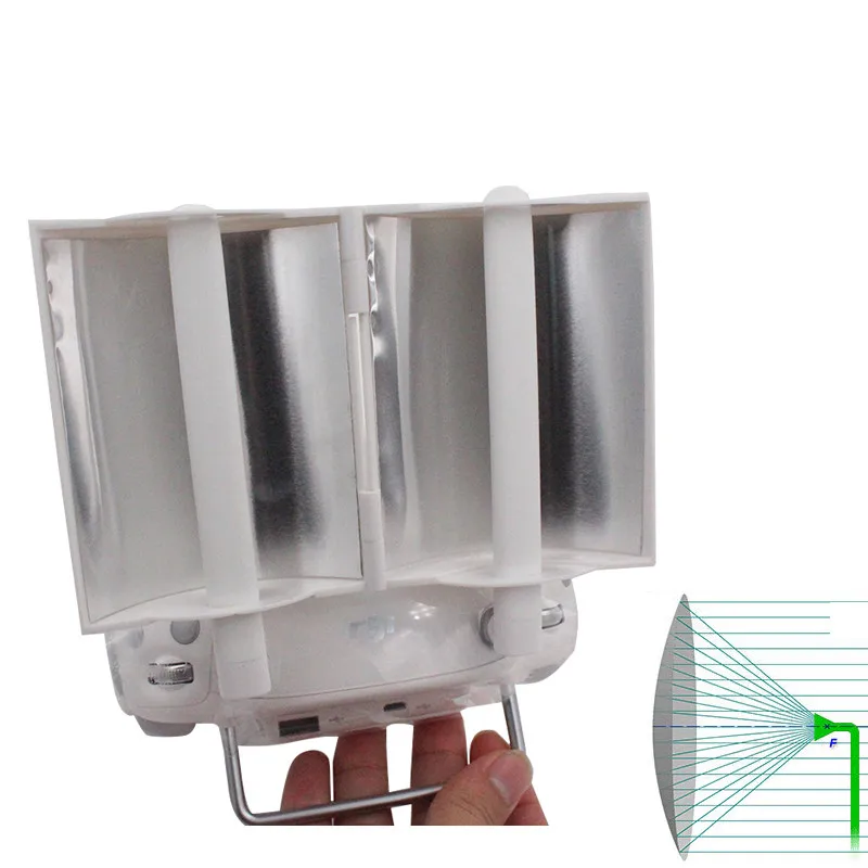 DJI Phantom 3 4 RC Drone Parts Neck Strap + Camera Lens Cover + Silicone Protective Case + Signal Booster Enhance For DJI Free