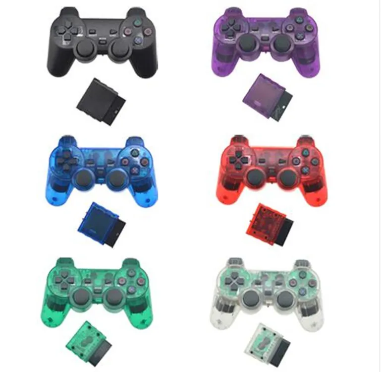 

Wireless Gamepad for Sony PS2 PS Controller for Playstation 1 2 Console Joystick Double Vibration Shock Joypad Wireless Controle