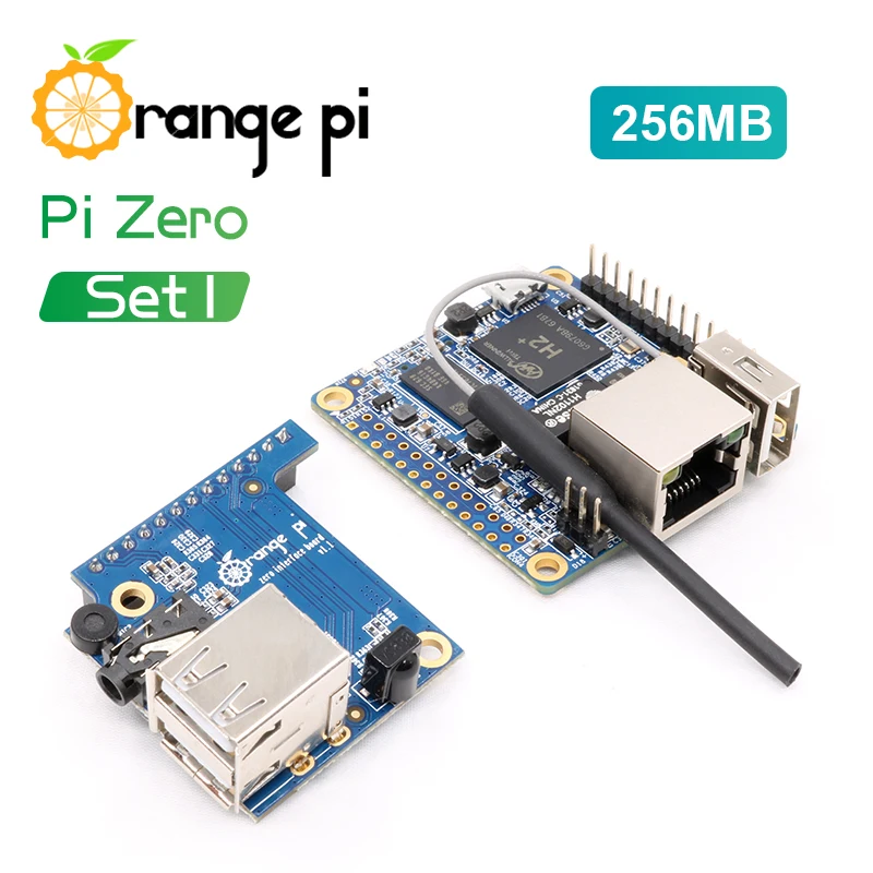 

Orange Pi Zero Set 1:Orange Pi Zero 256MB+Expansion Board beyond Raspberry Pi