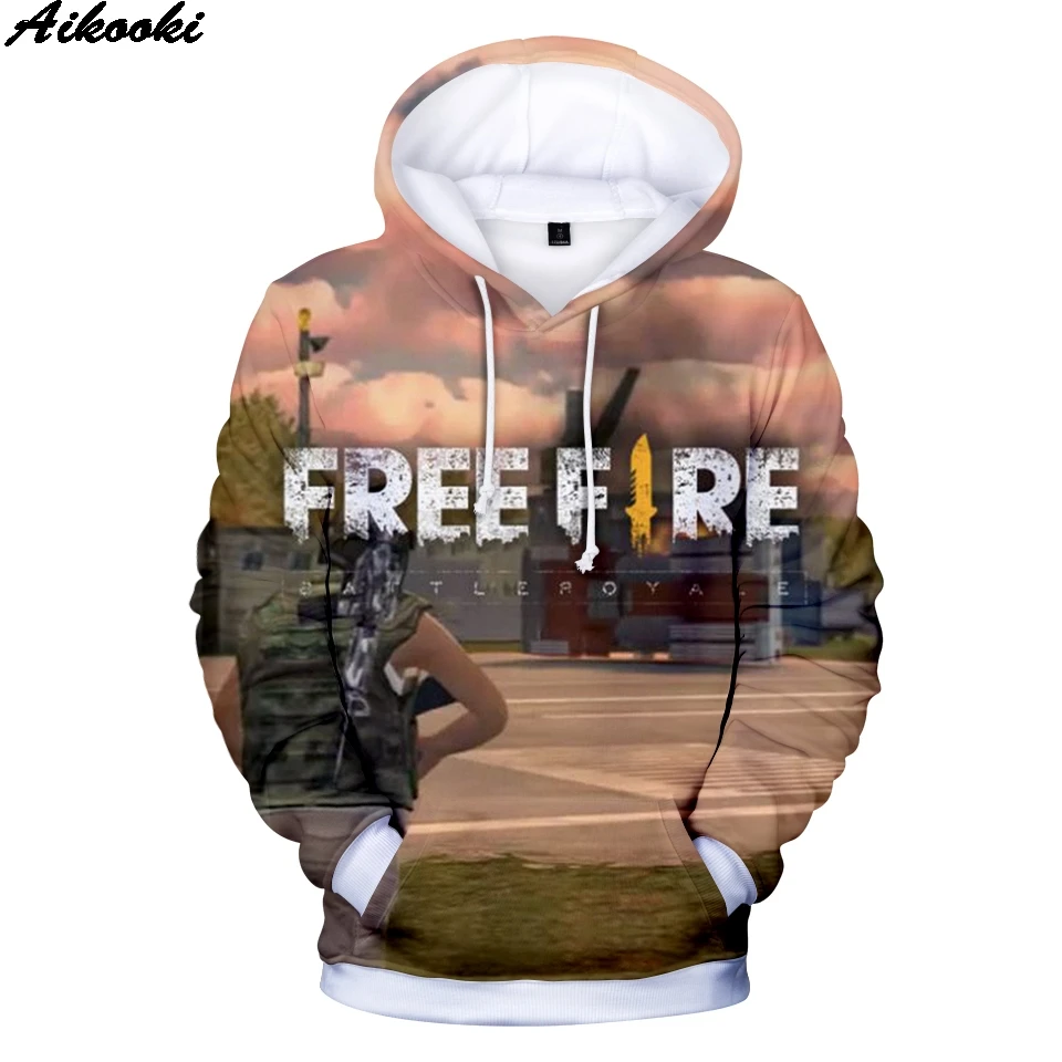 Бесплатные толстовки FIRE FREE 3D 2019 мужские и женские свитшоты для отдыха Sweatshirts XXS