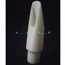 Отличный альт Eb белый саксофон мундштук