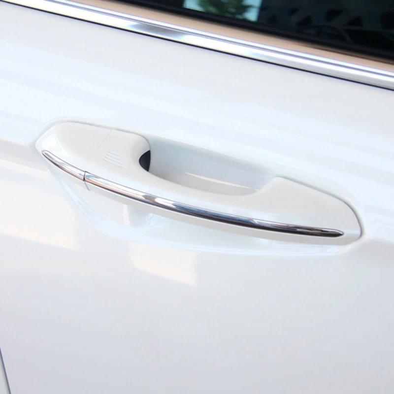 car accessories chromium 1317 door handle sequins exterior parts bright stainless steel metal strip FOR Ford Mondeo 2015-2018 car accessories chromium 1317 door handle sequins exterior parts bright stainless steel metal strip FOR Ford Mondeo 2015-2018