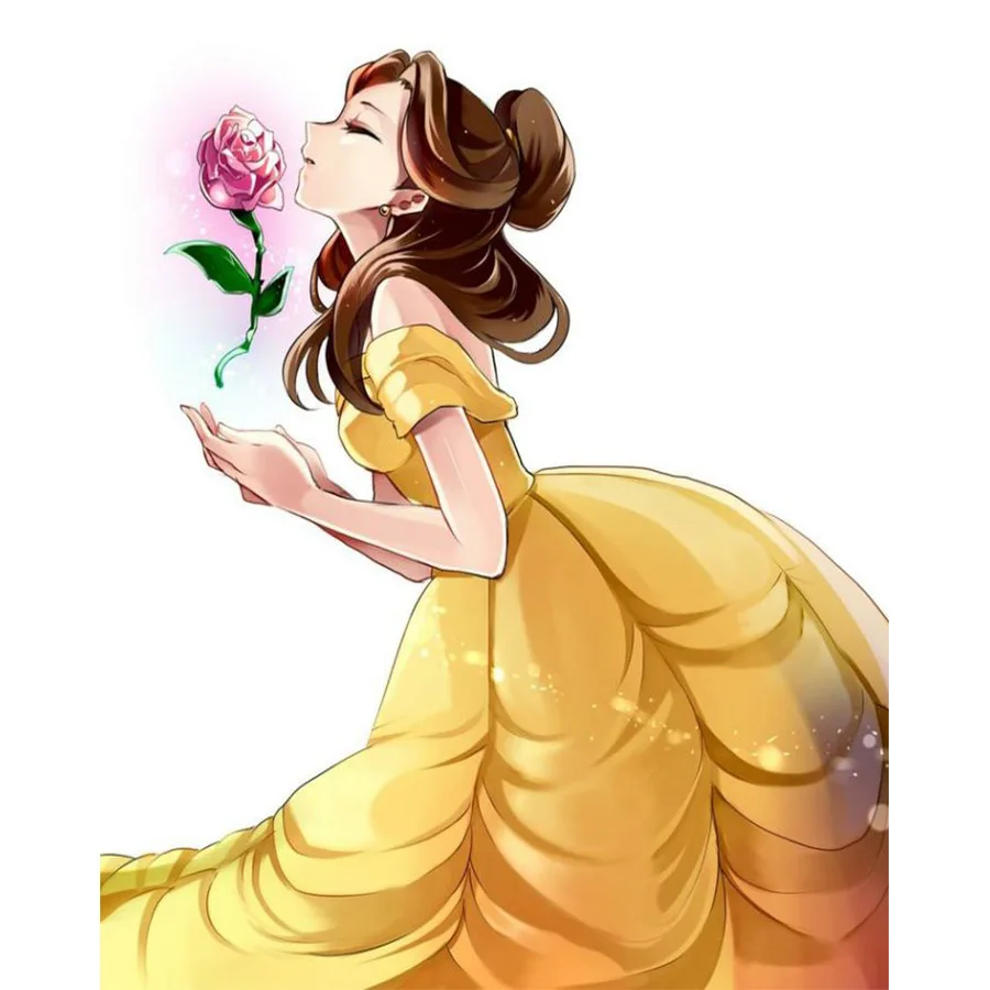 Принцесса Дисней В Желтом Платье фото 14