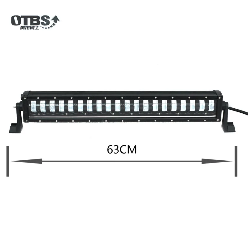 

OTBS New LED Light Bar Single Row 24Inch 160W OffRoad Dual-mode DRL / Night Driving Lights Car Bar For Jeep ATV SUV Boat Truck