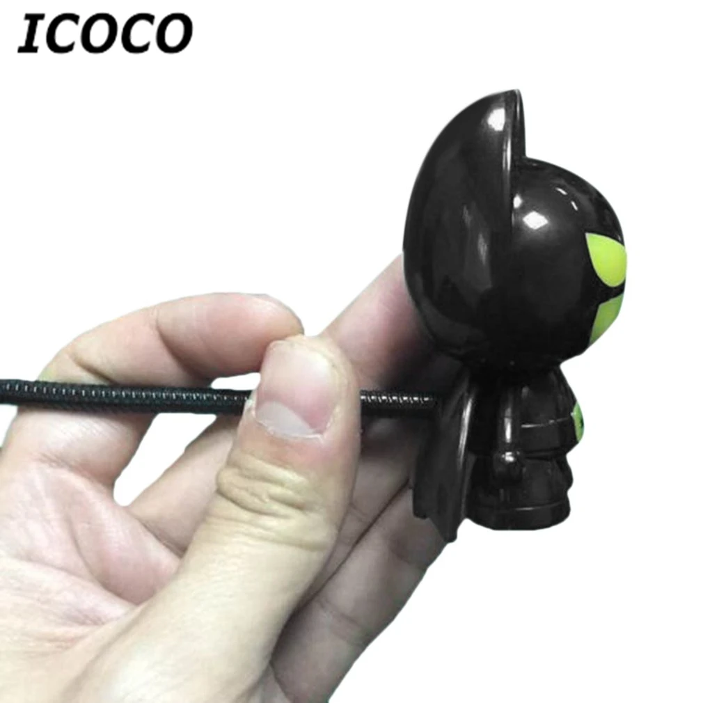 ICOCO فريد الموفرة للطاقة USB أدى ضوء الليل الكرتون شكل PC قوة البنك امدادات الطاقة DC 5 فولت الجدول مصباح التوصيل والتشغيل بيع