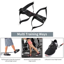 Fitness Kickback Sports Rally Kickback Ankle Resistance Leg Abdomen Exercise Strap Sports Gym Resistant Band Equipment Bandage