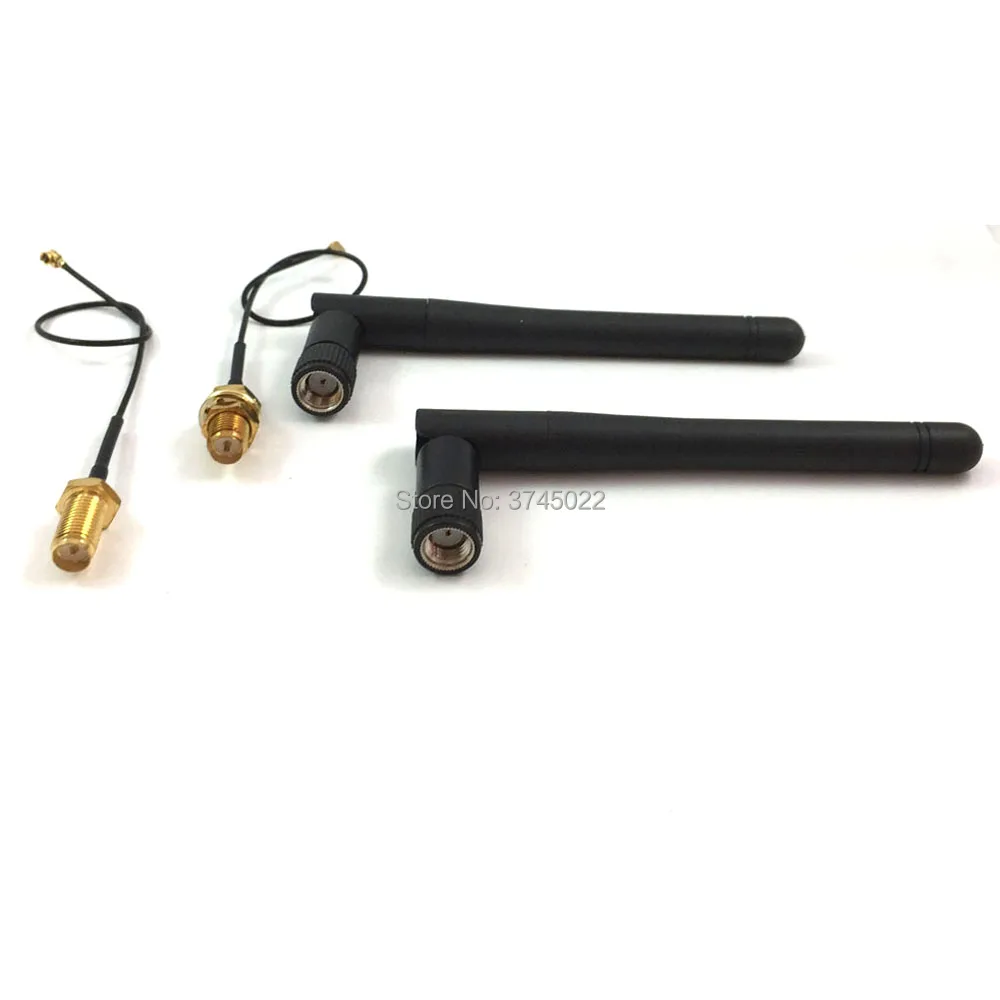 Внешняя антенна 3dbi RF rp Sma Male 2 шт. 433 МГц u.fl ipx Jack Wi Fi кабель 15 см|Антенны для связи| |