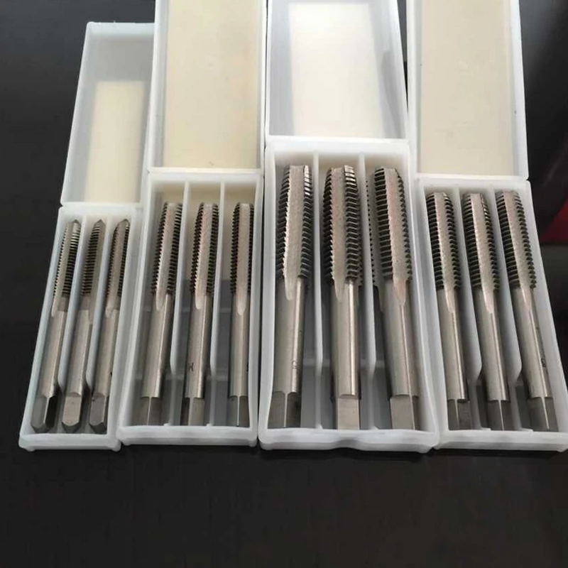 3 шт./лот M3/M4/M5/M6/M8 HSS правая резьба нажмите Метчик метрики вилки ...