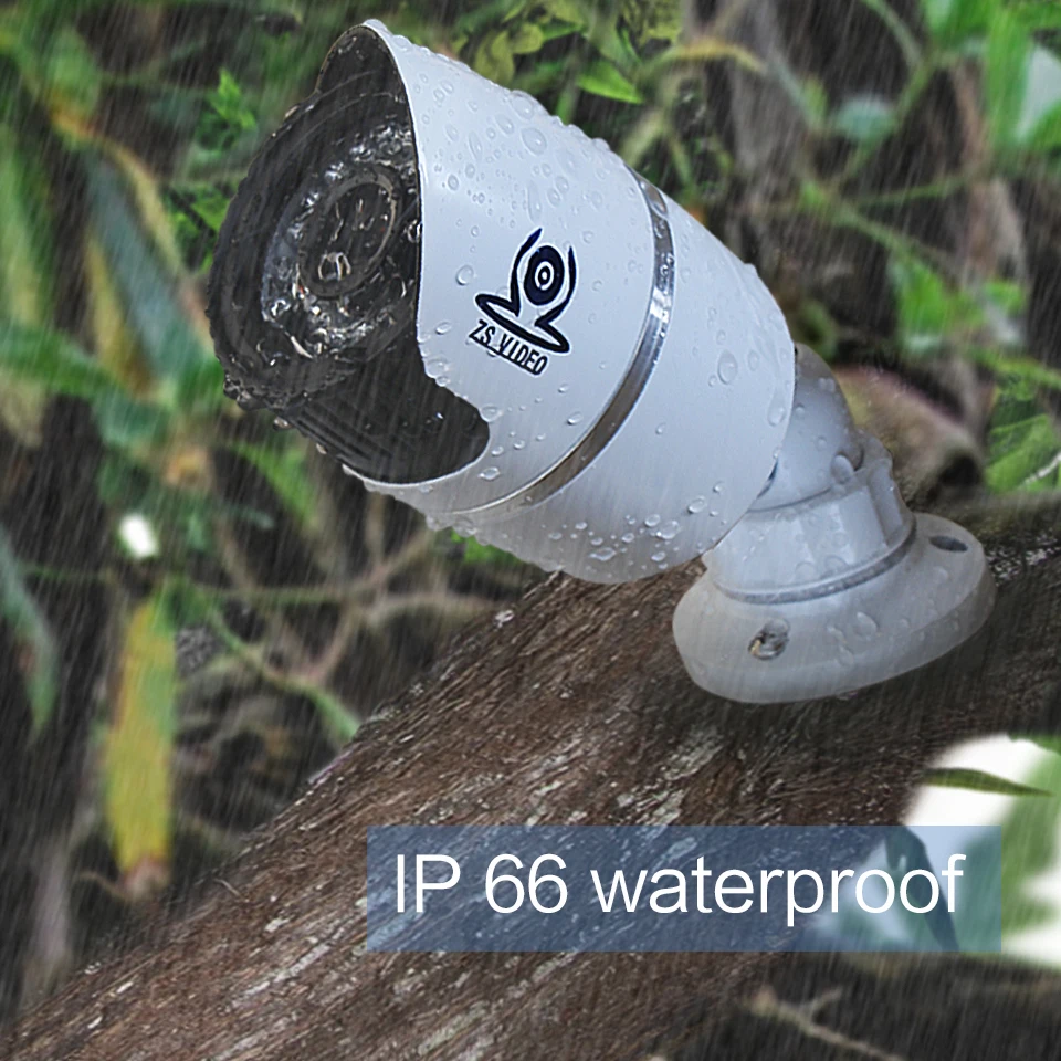 ZSVEDIO камеры наблюдения системы сигнализации IP камера CCTV WIFI Открытый