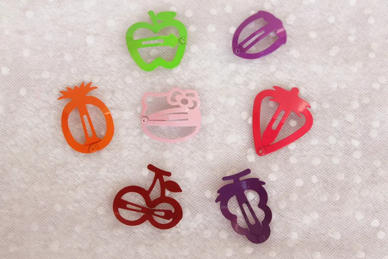

Pet hair accessory dog hairpin bb clip fruit candy color small hairpin single 50pcs/lot