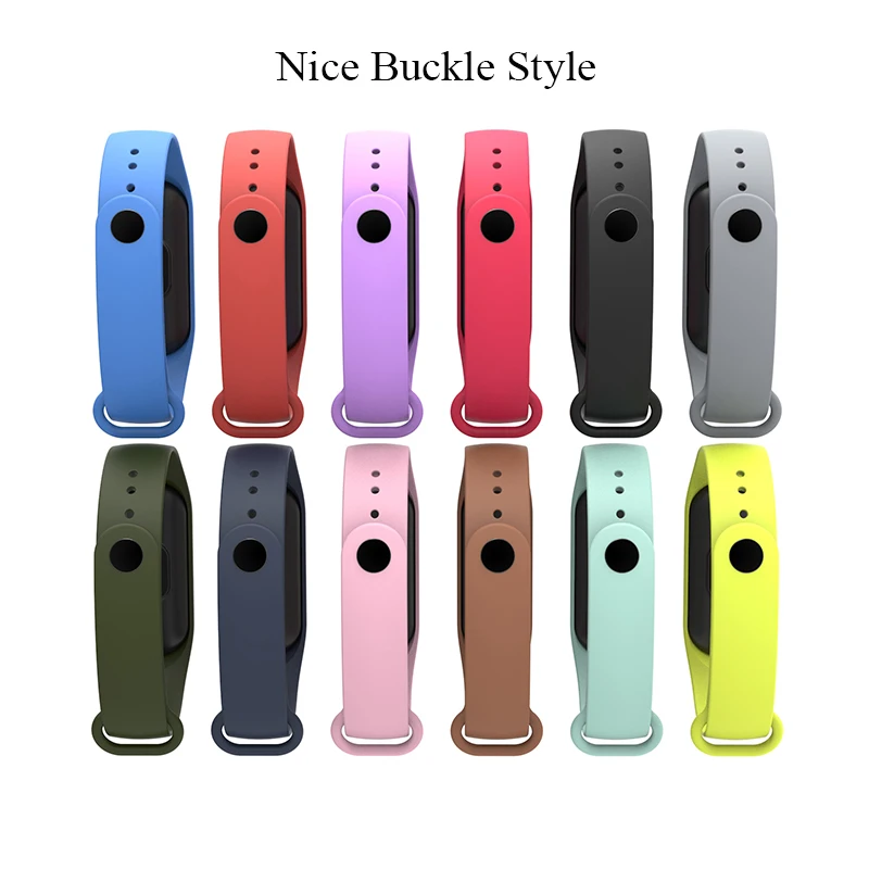 Спортивный силиконовый ремешок Xiaomi Mi 3 для часов xiaomi mi Band Аксессуары браслета band