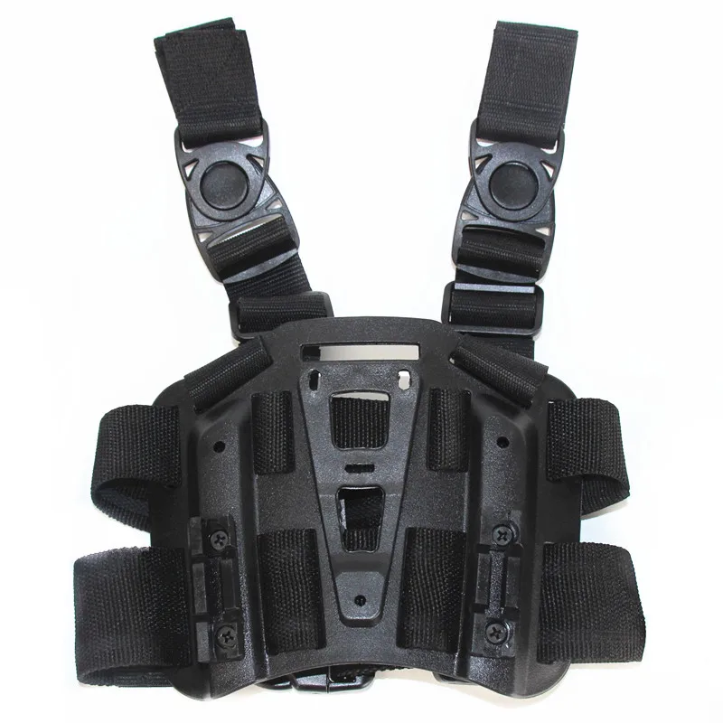 

CQC Leg Platform Hunting Thigh Holster Glock 17 Colt 1911 USP M9 92 P226 Tactical Drop Leg Holster Plateform Panel