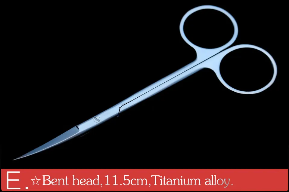 e instrumentos de cirurgia plástica e ferramentas 11.5cm 10cm tesoura cirúrgica