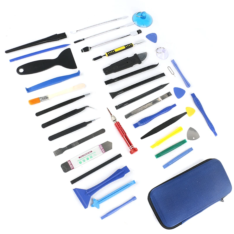 

39 in 1 Smart Cell Mobile Phone Notebook Tablet Pry Repair Disassembly Tool Kit Set Screwdrivers Set For iPhone Samsung iPad HTC