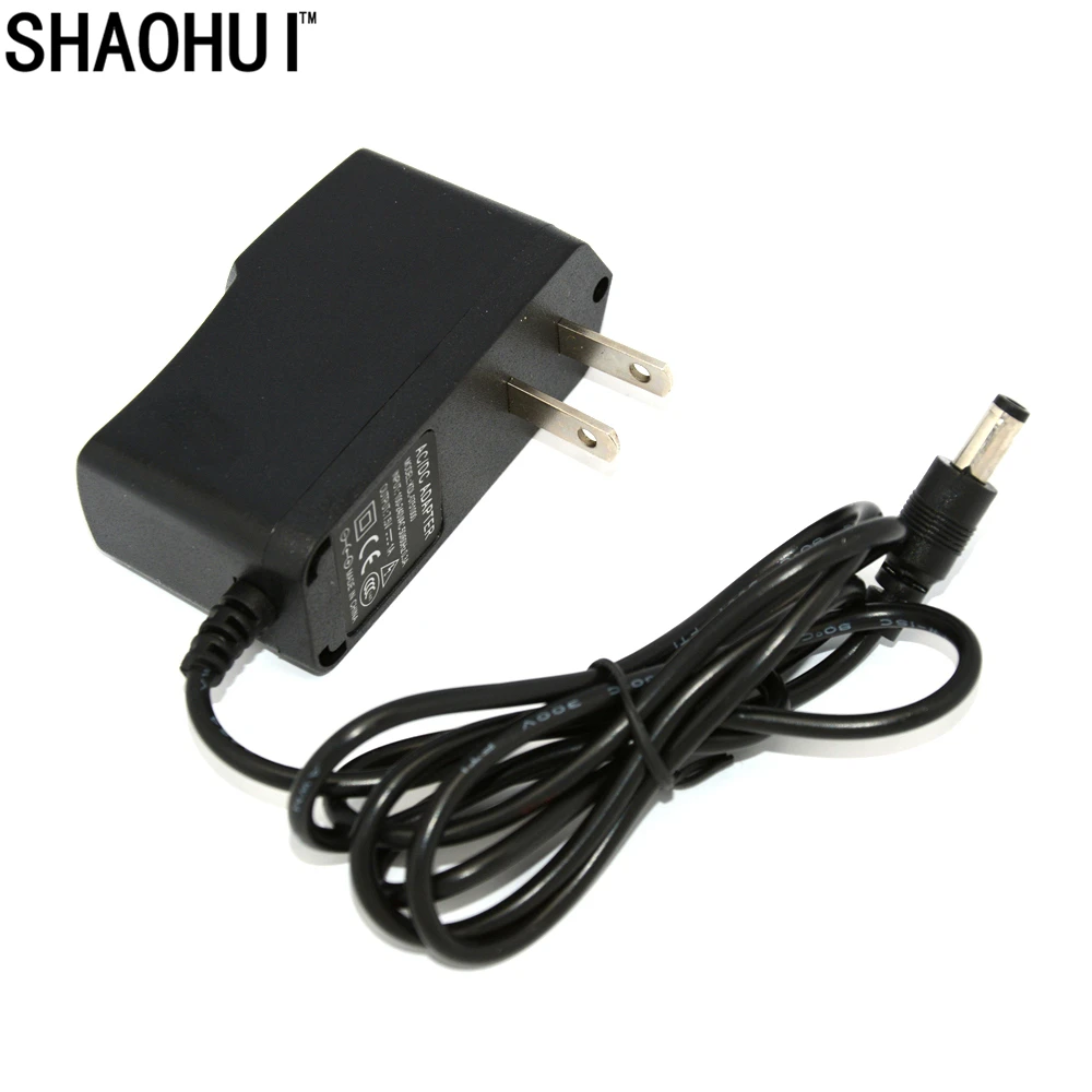 

SHAOHUI 100PCS AC 100V-240V High quality DC 7.5V 1A Power Adapter Supply US plug Free shipping