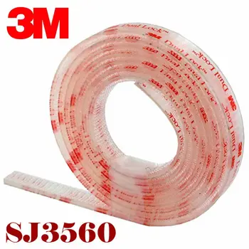 

Free Shipping 1"x0.5m 3M SJ3560 Clear Dual Lock self adhesive tape Type 250 3M Dual LOCK