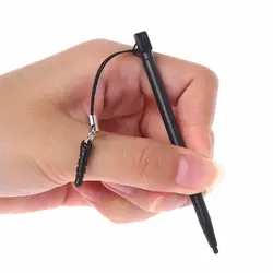 Резистивный сенсорный экран стилусы жесткий Наконечник Ручка с Пылезащитная веревка для pos PDA MP5