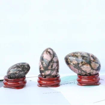 

Undrilled Rhodonite Yoni Eggs Muscle Tightening Vaginal Ben Wa Ball Yoni Eggs Jade Body Relax Care Beauty Women Kegel Exerciser