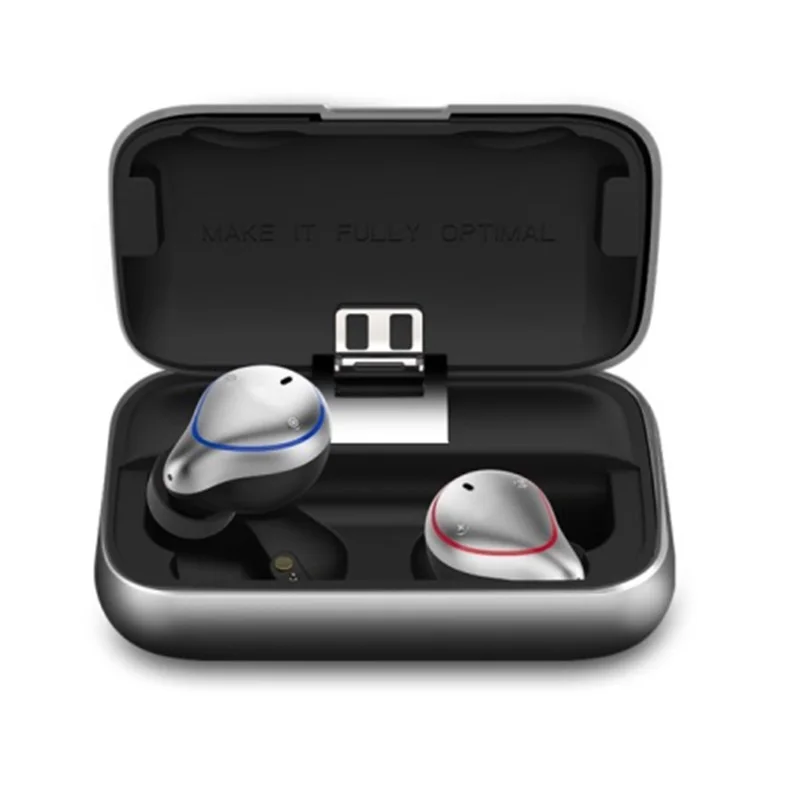 

T8 HiFi Bluetooth 5.0 Earbuds Touch Control Wireless headsets 8.0 Noise Cancelling With HD Mic Handfree Headset for phone