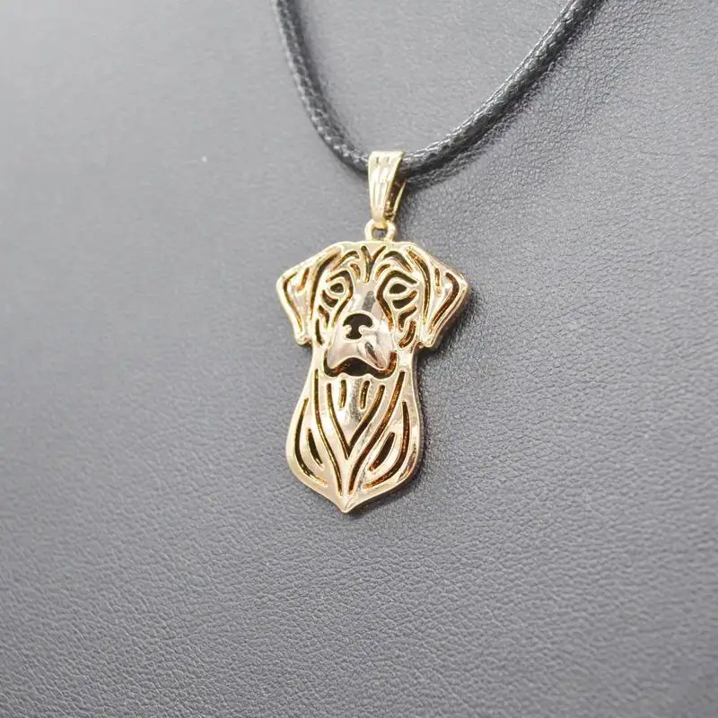 2019 Розничная Rope Chain для женщин с серебряным покрытием собак ожерелье подвеской