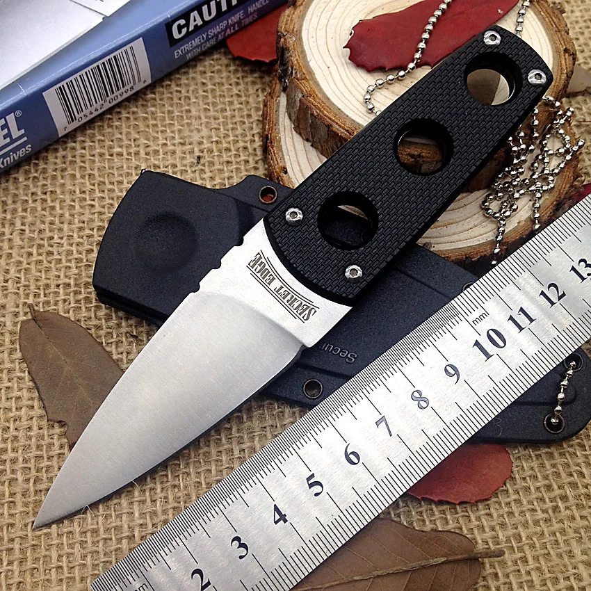 New Cold Steel Secret Edge Straight Knives High Performance Camping
