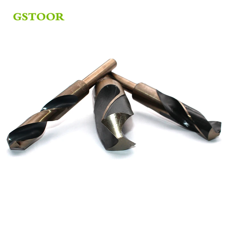 

1PC 1/2 M35 25mm 25.5mm 26mm 26.5mm 27mm 27.5mm Cobalt twist drill small handle bit high speed steel handle twist drill