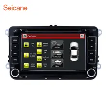 Seicane 7 «автомобильный dvd-радиоплеер мультимедийная лента рекордер для VW Volkswagen Polo Tiguan Гольф плюс Passat b5 b6 Skoda роскошный