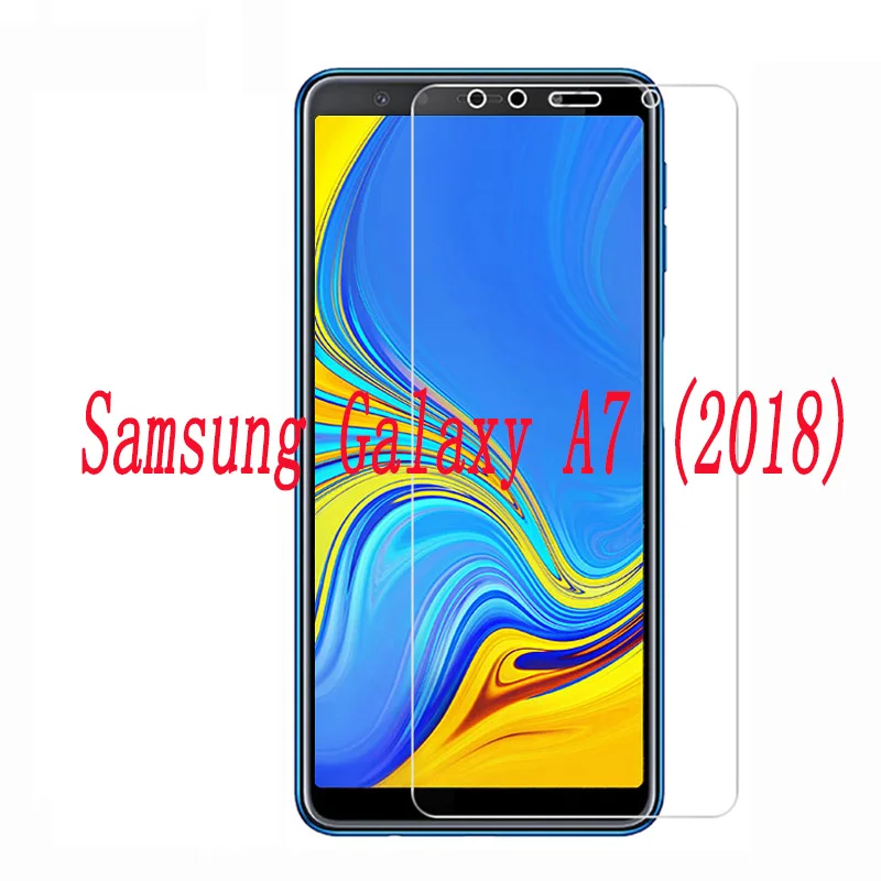 2 шт закаленное стекло 9H Защитная пленка для экрана для samsung Galaxy A7() A750 A750F SM-A750 SM-A750FN стеклянная крышка