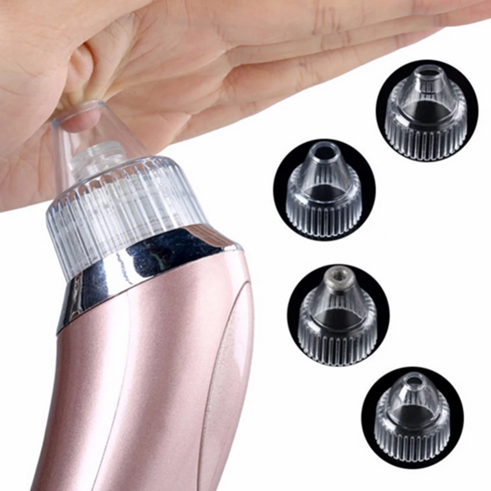 Facial Blackhead Remover Vacuum Dead Skin Acne Pore Peeling Device Cleaning Skin Beauty Tool Suck Out Blackhead Machine