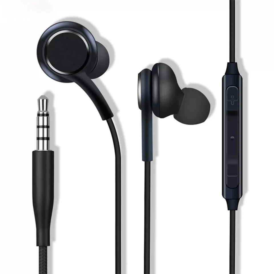 

Heavy Bass Earphone 3.5mm Plug Wired Music In Ear Headsets With Microphone for Android Phone PC Xiaomi SamSung Huawei