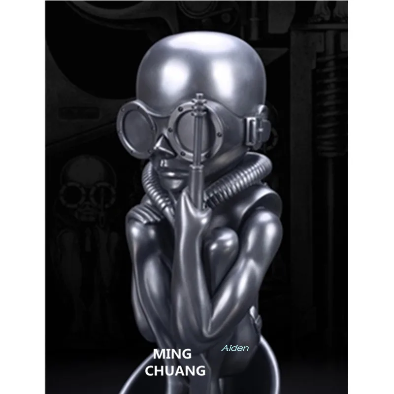 18 &quotСтатуя инопланетянина против Хищника бюст пули Кабс H. R. Giger классический AVP