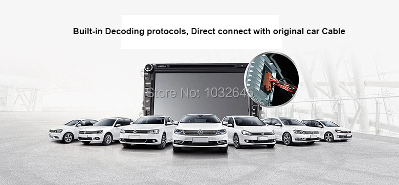 Cheap 2Din GPS Stereo Radio GPS For para VW Passat B5 Golf MK4 V Security Leon1M Bora Polo Seat Ibiza 6L Car Audio DVD MP3  player 3 G 7