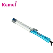 Дизайн Kemei KM-300 электрический щипцы для завивки волос Волшебная завивка волос Завивка отрицательный ионизатор пара модное приспособление для укладки волос