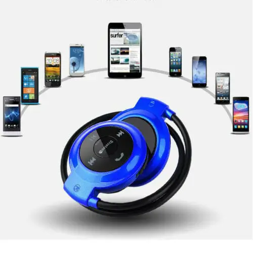 US $6.77 Sports Wireless Bluetooth Headphones Headset Stereo Handsfree Running Gym Earphone