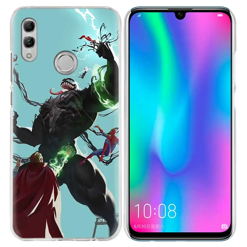 03 Чудо-яд чехол для huawei Honor 8X Y9 9 10 Lite Play 8C 8S 8A Pro V20 20i 10i Y6 Y7 Роскошный Жесткий Пластик ПК чехол для телефона - Цвет: 03