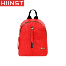 

HIINST Backpack Female Zipper Fashion Mini Dragons Mini Shoulder Bag Casual Leather Backpack Women Small Backpack Soft MAY11