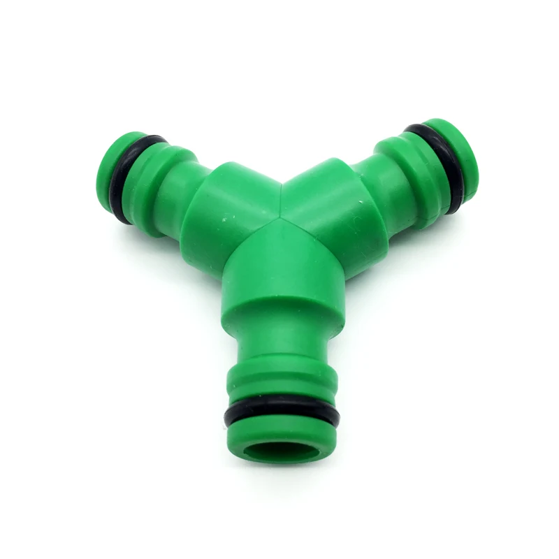 3 Pcs 1/2' Quick Fit Divisor Frost Resistant Y Type 3 Way Garden Hose Connector Garden Hose Fittings Garden Irrigation Connector