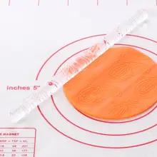 Акриловая скалка для помадки, торт, Скалка Для Выпечки, Бабочка, текстурированное тиснение, инструменты для выпечки, инструменты для украшения торта