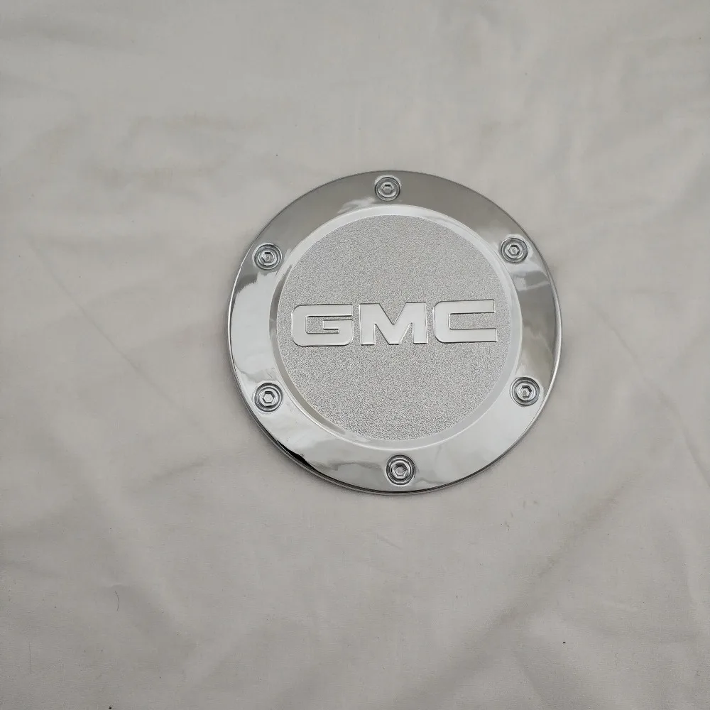 

For GMT800 GMC Yukon XL Denali 2000 2001 2002 2003 2004 2005 2006 ABS Chrome Car accessories Styling Auto Oil Fuel Tank Cover