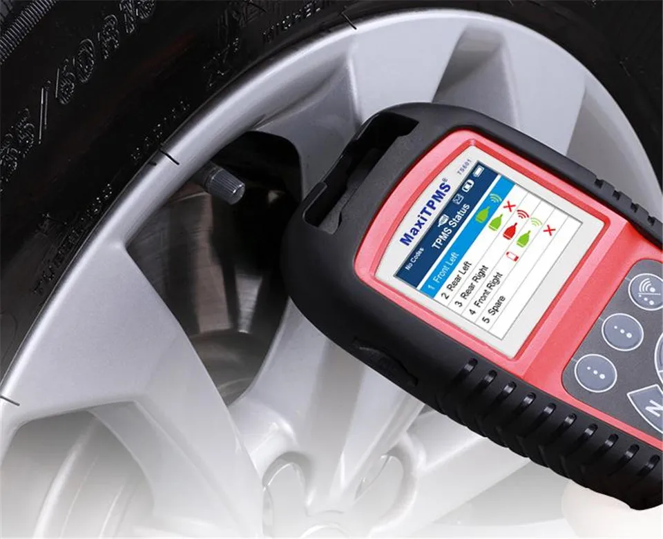 Autel MaxiTPMS TS601 TPMS инструмент диагностики и обслуживания активации датчиков TPMS/перепрограммировать ecu автомобиля/выключить предупреждение огни