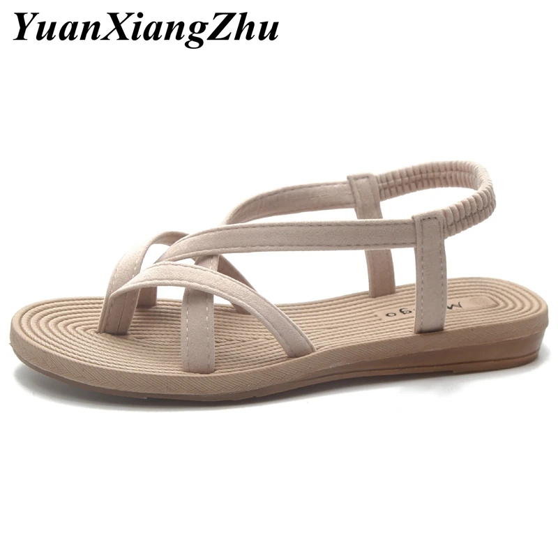 

2019 New Women Sandals Flat Sandals Women Summer Shoes Comfortable Non-slip Flip Flops Beach Shoes Woman Beach Sandales Femme