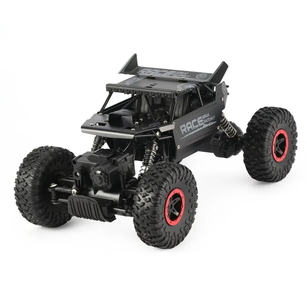 Remote Control Vehicle 1/18 RC Car 2.4G 4WD Alloy Off Road 35km/h RC Climbing Car Rock Crawler Clamber Kids Toys