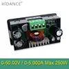 50V 5A 250W LCD convertidor tensión regulable, regulador, módulo de fuente de alimentación programable, voltímetro, amperímetro, medidor de corriente ► Foto 3/6